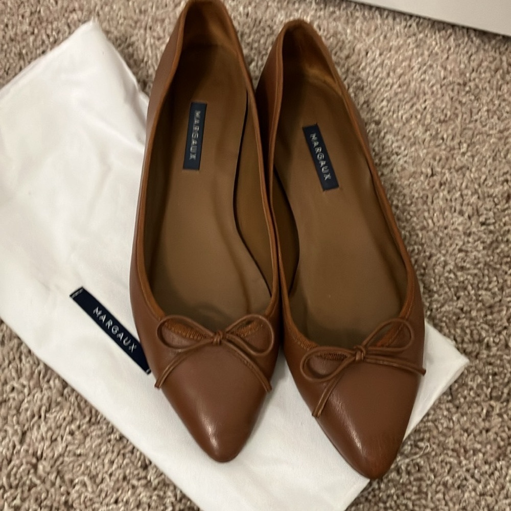 Margaux point toe flats